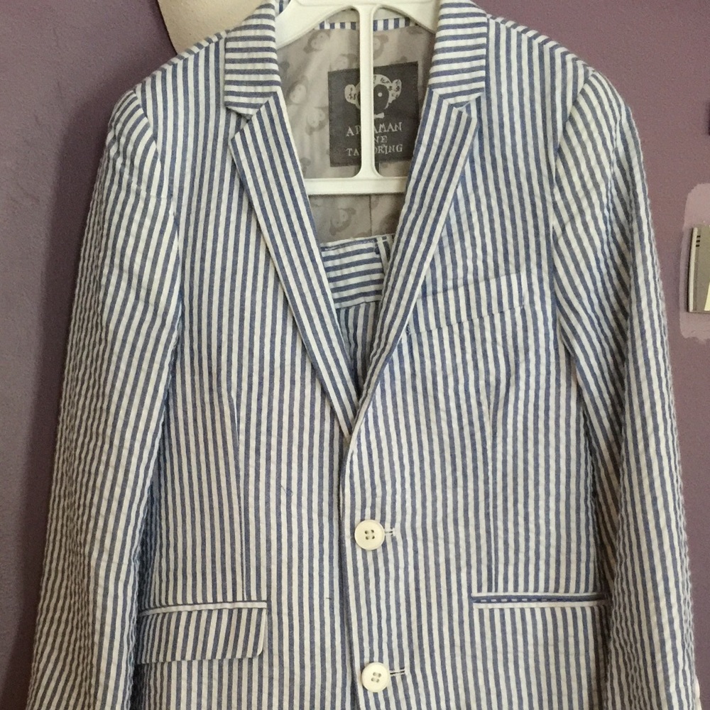 Appaman boys size 7 Suit